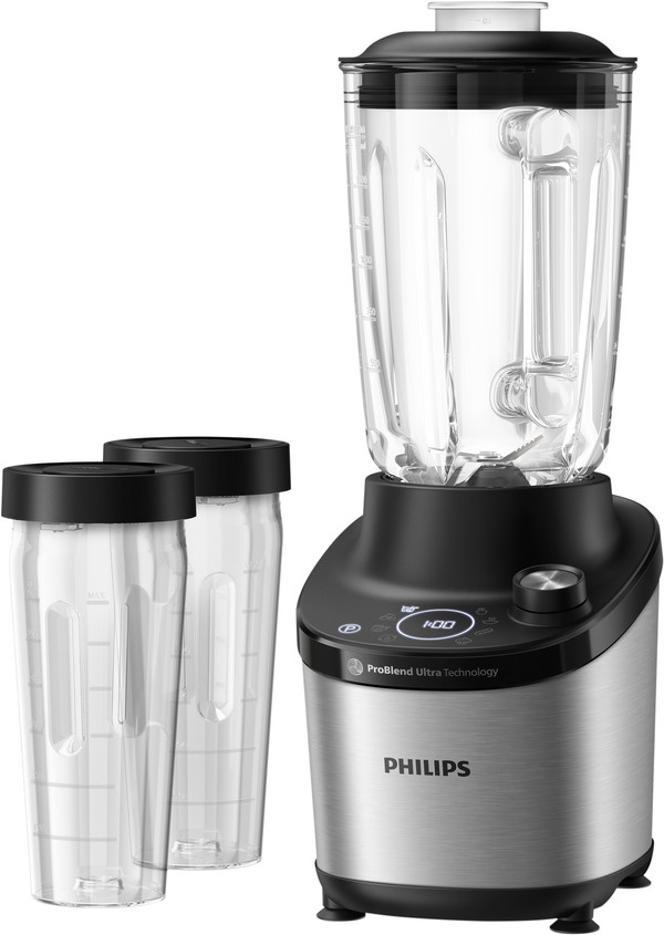 Philips 7000 Series HR3760/10 high speed blender 2 liter glas zwart 1500 watt